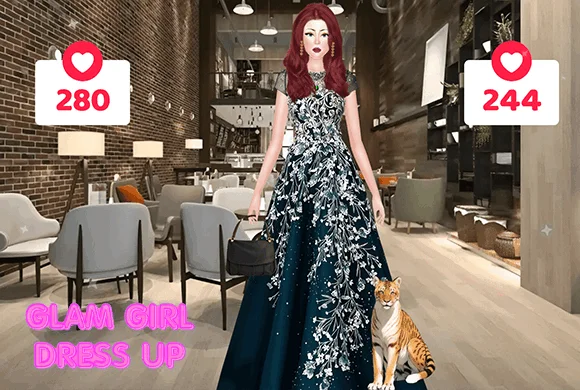 Glam Girl Dress Up And Makeover